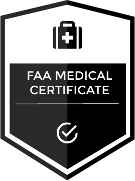 AgFly FAA Medical Certificate Badge