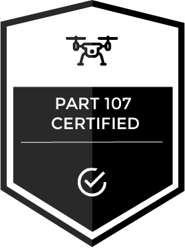 AgFly Part 107 Certified Badge