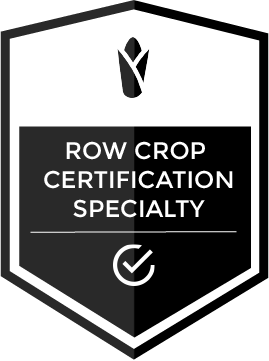 AgFly Row Crop Specialty Certification Badge