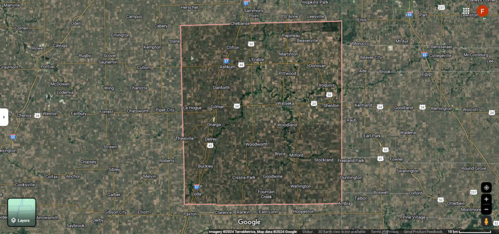 Agricultural Drone Services in Iroquois County, Illinois